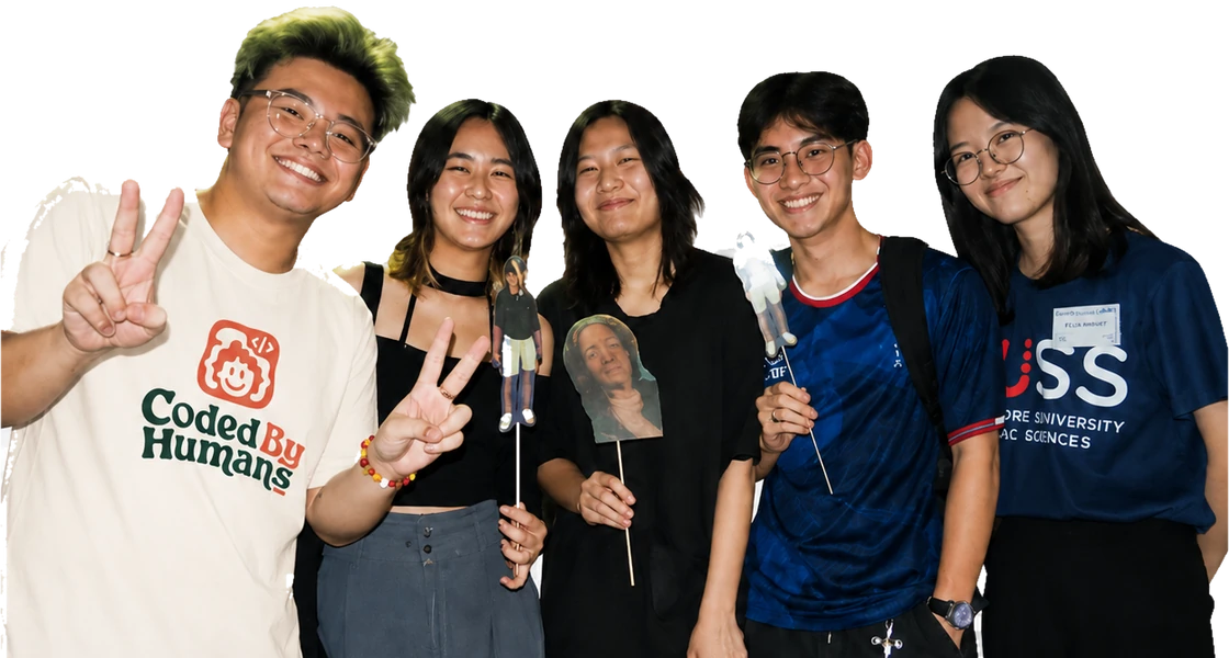CodedByHumans — real graduate students from Singapore