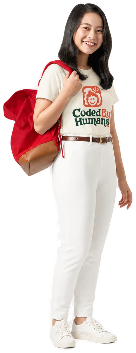A CodedByHumans student